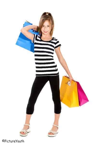 Young Girl Shopper by "PictureYouth"