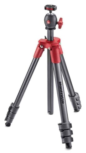 Manfrotto MKCOMPACTLT-RD Compact Tripod