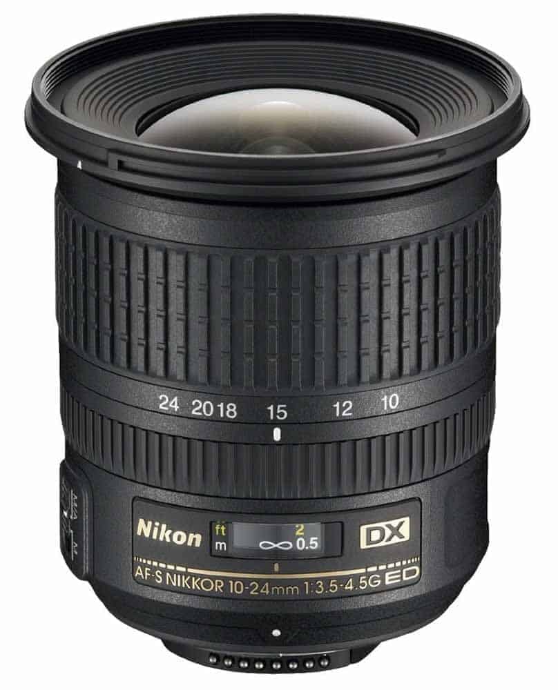 Nikon AF-S DX NIKKOR 10-24mm f 3.5-4.5G ED Lens