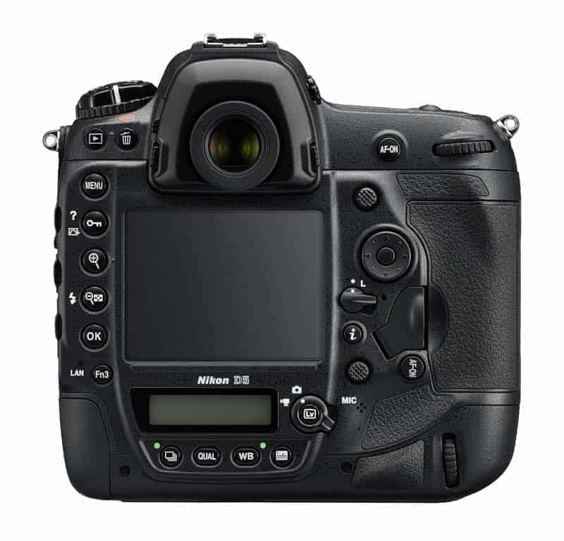 Nikon D5 LCD