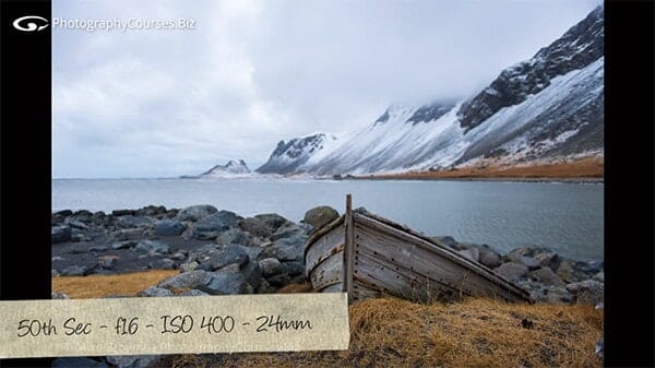 wide angle lens landscape photography