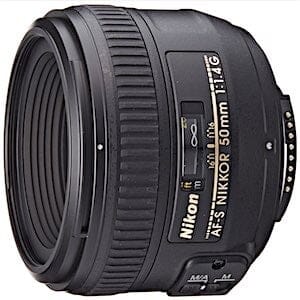 Nikon AF-S FX NIKKOR 50mm f/1.4G Lens with Auto Focus