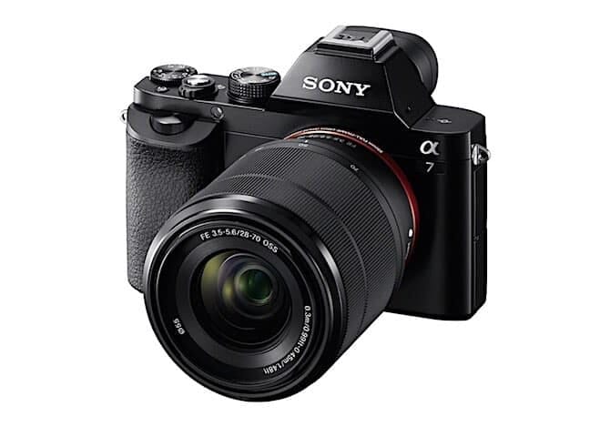 Sony A7 with Kit Lens retailing just under $1,400