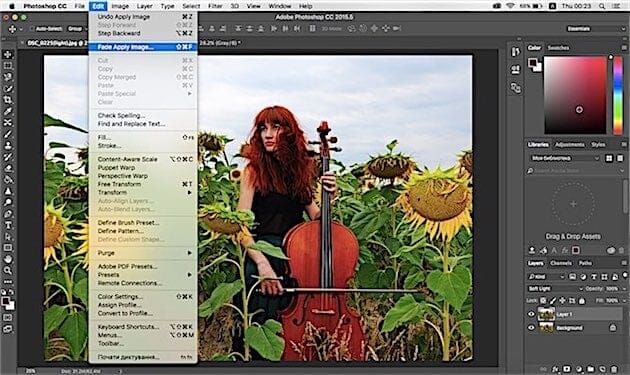 Photoshop Tip #17: Fading Your Image