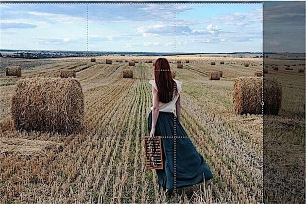 Photoshop Tips #3: Crop the photo using the rule of thirds