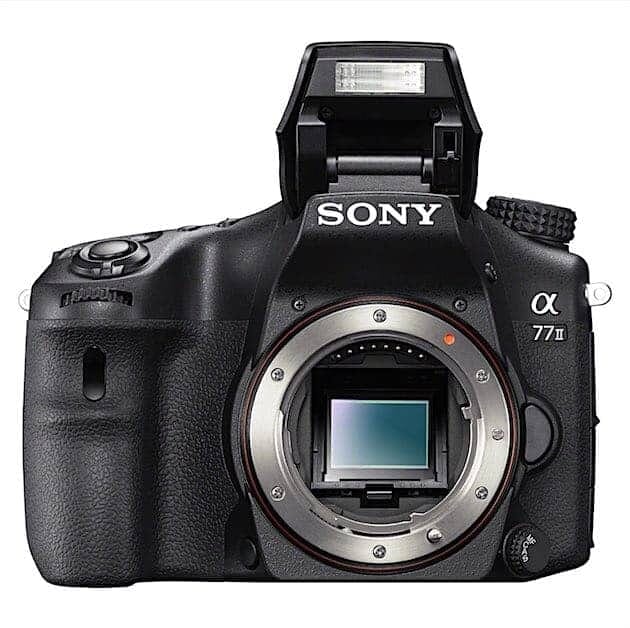 Flash of Sony A77ii