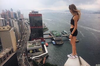 Angela Nikoulau, Russian Rooftopper, Photographer and Model