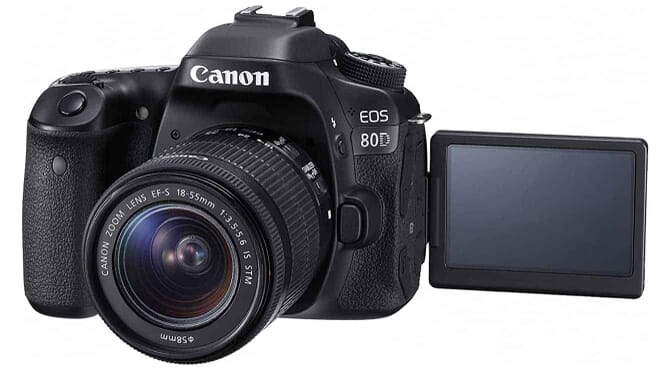 Canon EOS 80D Digital SLR Kit with EF-S 18-55mm f/3.5-5.6