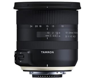 Tamron 10-24mm f/3.5 – 4.5 Di II VC HLD