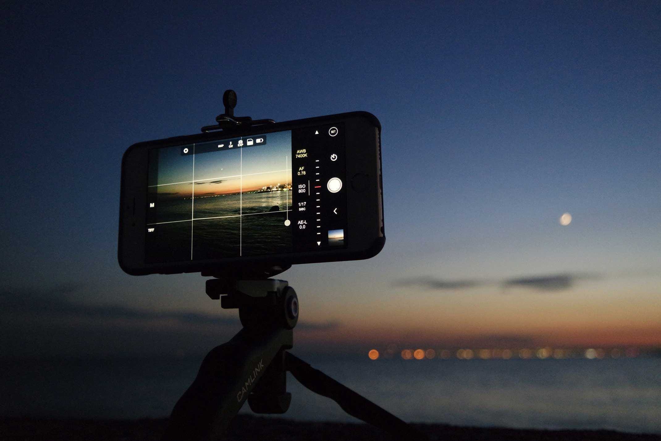 landscape photo shot with smartphone