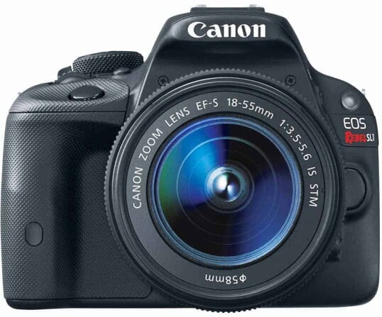 Best for Cursing: The Canon EOS Rebel SL1 Digital SLR with 18-55mm STM Lens