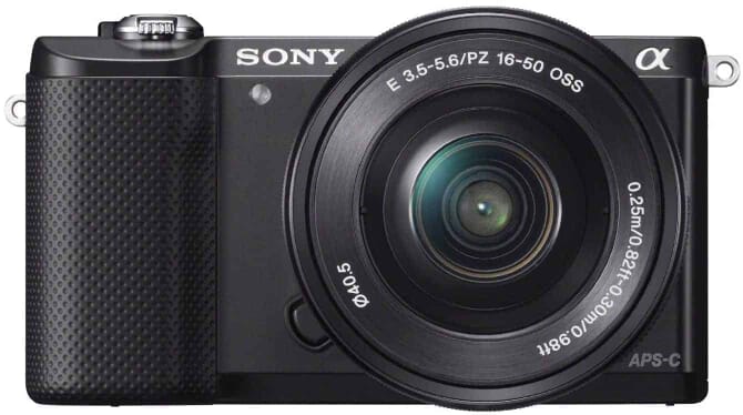 Sony Alpha a5000 Mirrorless Digital Camera with 16-50mm OSS Lens (Black)