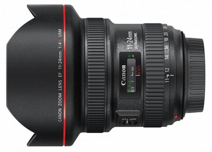 Canon wide-angle lenses for nighttime photography