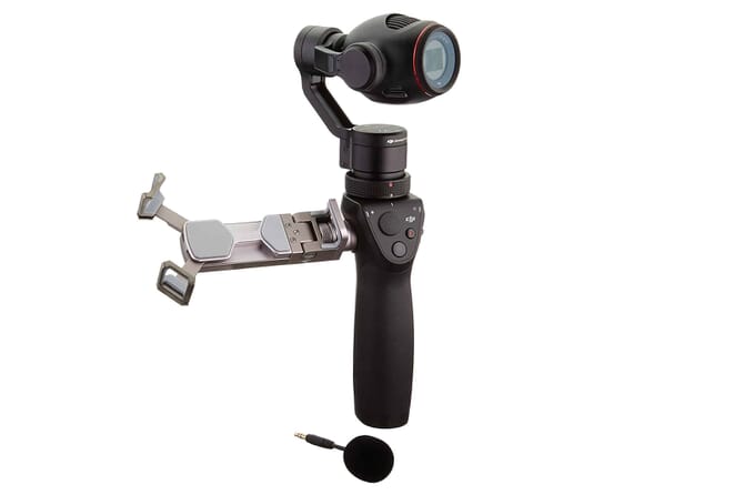 DJI Osmo + action cam