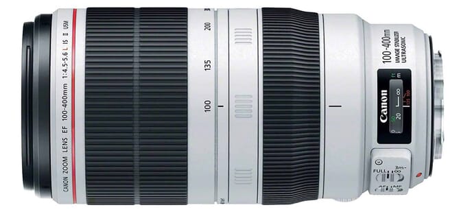 Canon EF 100-400mm F/4.5-5.6-L II lens