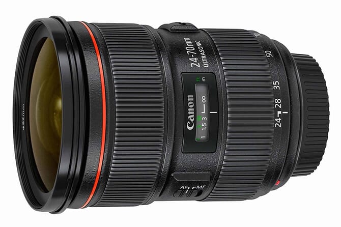 Canon EF 24-70mm f/2.8 II lens