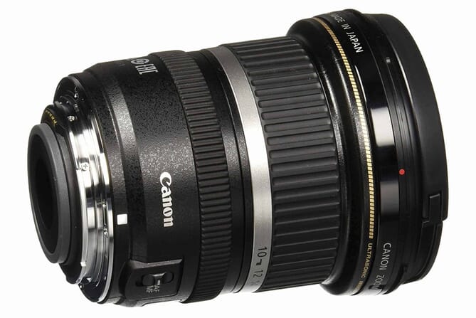 Canon EF-S 10-22mm f/3.5-4.5 lens