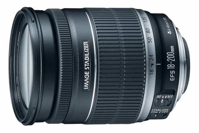 Canon EF-S 18-200 f/3.5-5.6 lens