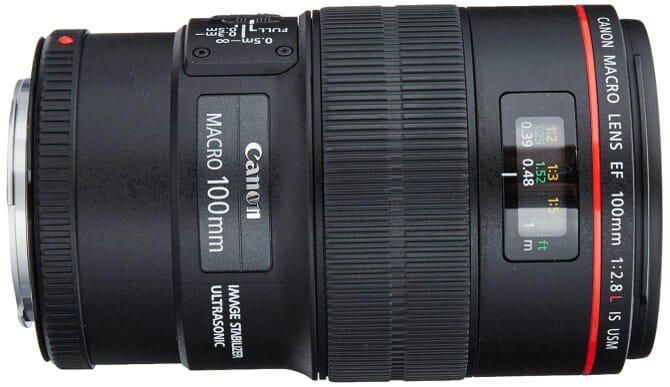 Canon EF 100mm f/2.8L Macro IS USM Lens