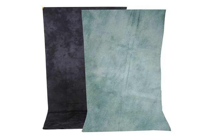Reversible cotton muslin backdrop