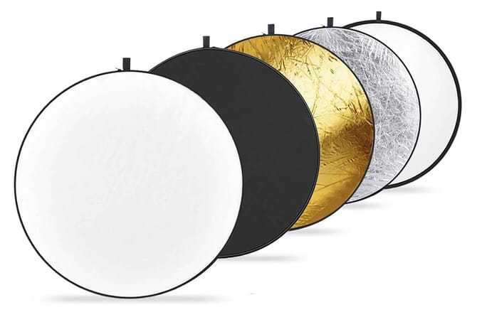 Neewer 43-inch 5-in-1 Collapsible Multi Disc Light Reflector