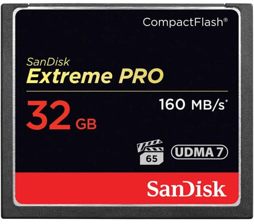 Compact Flash Card Sandisk 32 GB compact flash