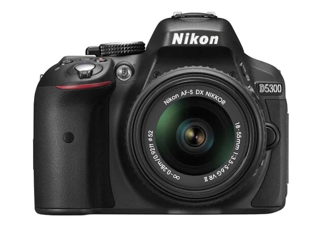Most gifted DSLR Camera: Nikon D5300