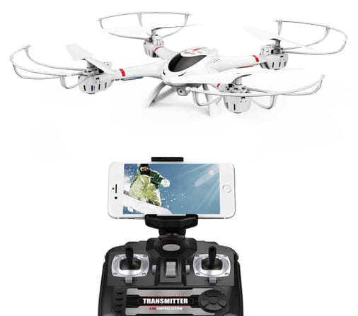 Best Seller Drone under $200: the DBPOWER MJX X400W FPV