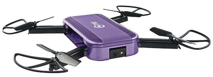Just under $200, and one of the best drones in that price category (under $200): the C-me Cme Social Media Flying Camera