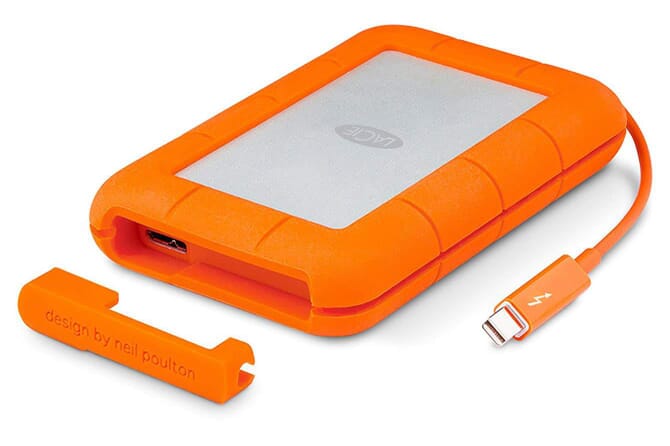 LaCie Rugged Thunderbolt portable external hard drives