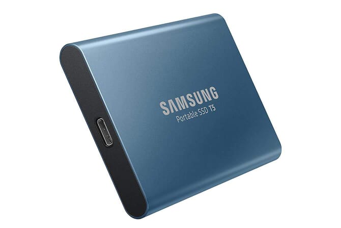 Samsung T5 SSD portable external hard drives