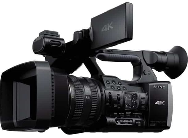 Salah satu Camcorder Profesional Terbaik: Perekam Kamera Video Digital 4K Sony FDR-AX1
