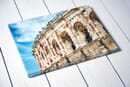 Canvas print of architecture of Nimes City, France
