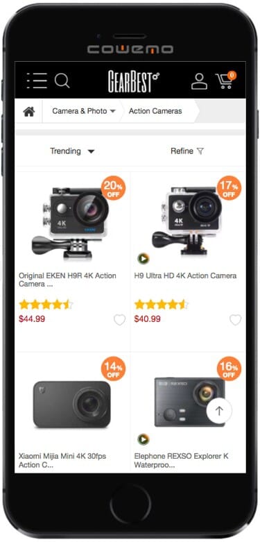 GearBest Review (Mobile Version)