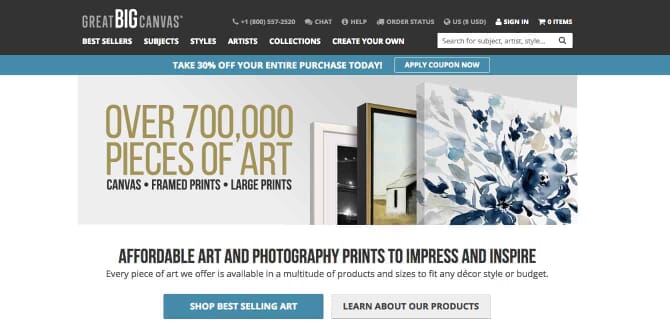 Review of the Best Canvas Printing Service Providers 2