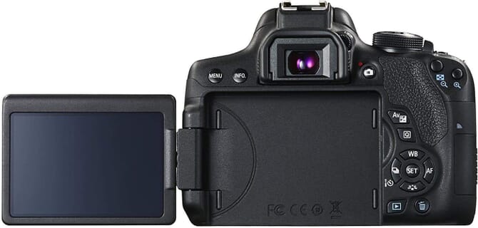 The Canon EOS 750D (T6i) also a great DSLR under $1,000!