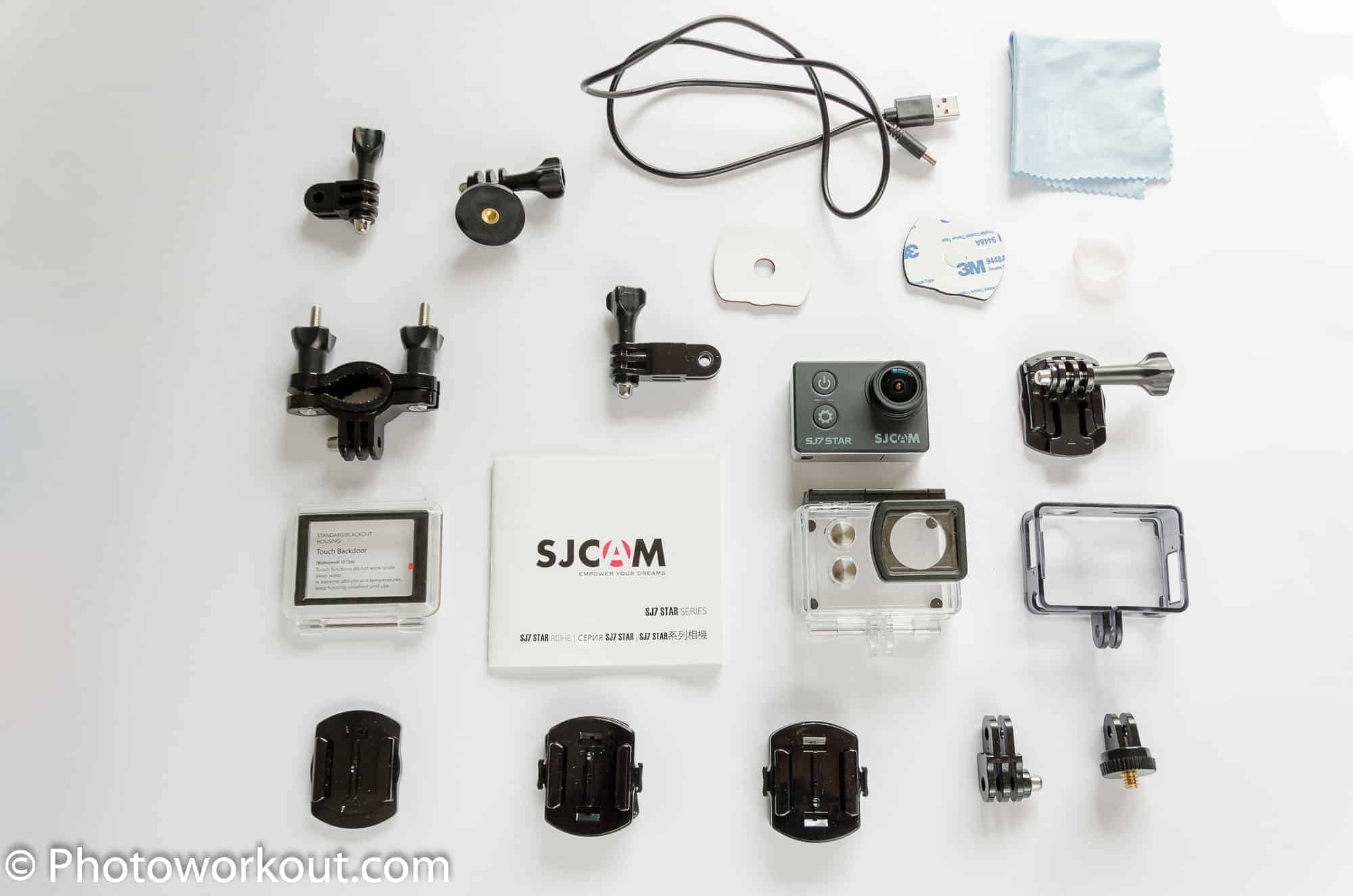 SJ7 Star Accessories Provided