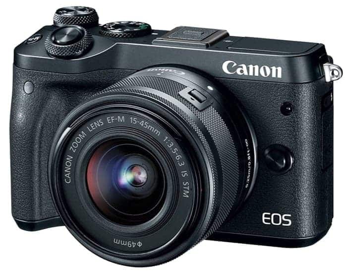 New & Hot Release 2018: Canon EOS M6 (Silver) EF-M 15-45mm f/3.5-6.3 IS STM Lens Kit - also a great mirrorless under $1,000