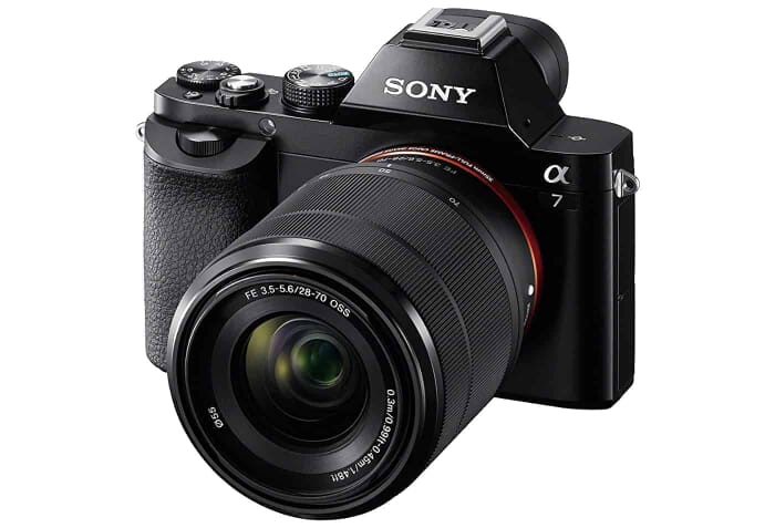 Just Under $1,000: The Sony a7 Full-Frame Mirrorless Digital Camera with 28-70mm Lens