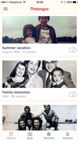 Scanned Photo Albums by Photomyne
