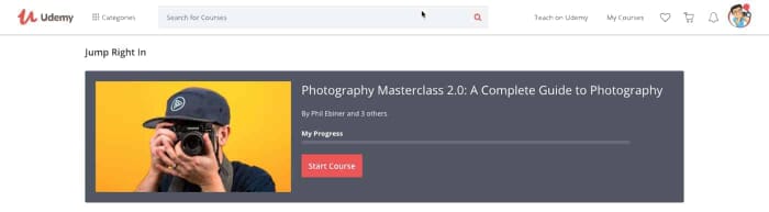 Photography Masterclass 2.0 A Complete Guide to Photography (New Version 2018 - One of the Best Photography Classes Online, Screenshotp from Udemy.com)