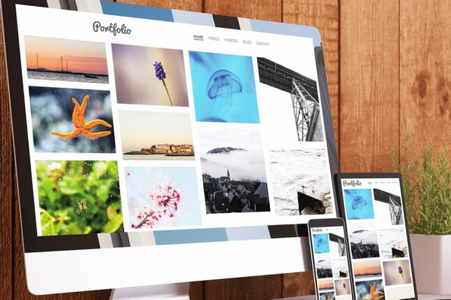 online website portfolio