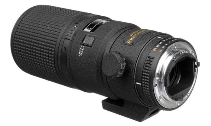 Nikon AF FX Micro-NIKKOR 200mm f/4D IF-ED Fixed Zoom Lens with Auto Focus for Nikon DSLR Cameras