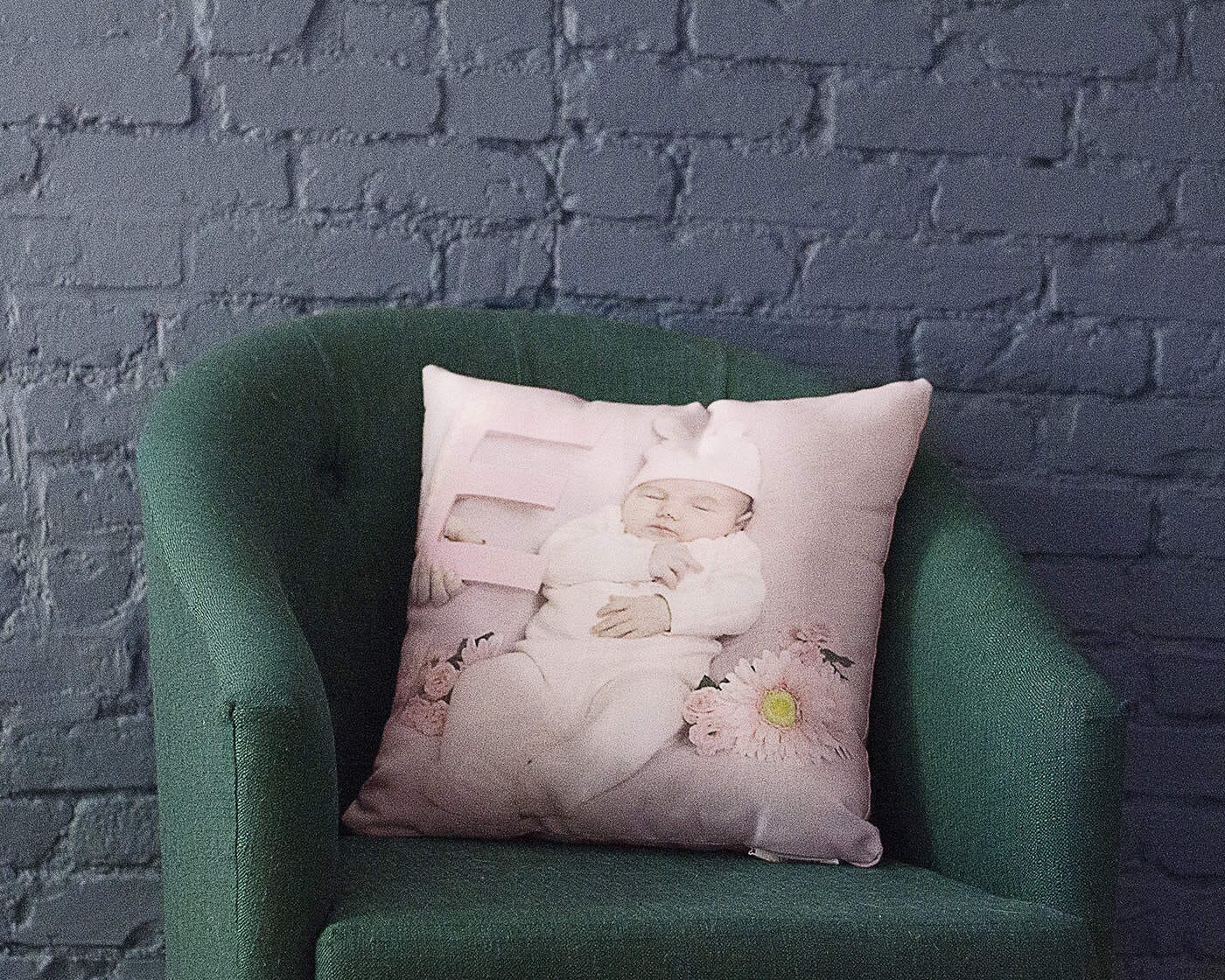 Photo throw pillows