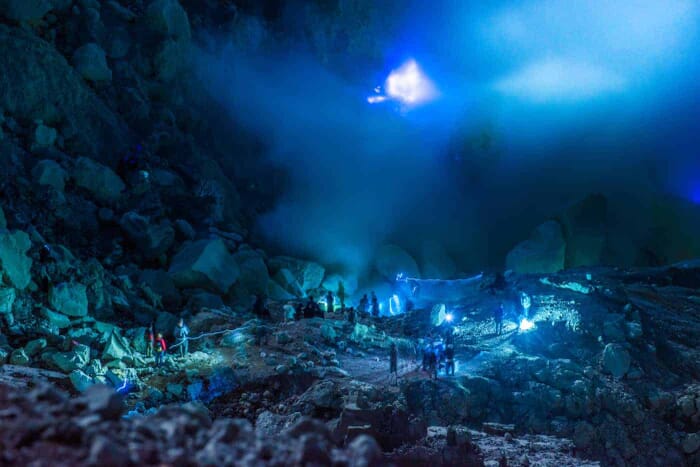 Mount Ijen Blue Fire