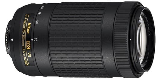Nikon AF-P DX Nikkor 70-300mm f/4.5 – 6.3G ED Lens