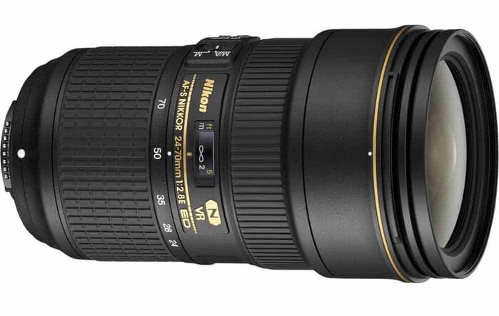 Nikon AF-S NIKKOR 24-70mm f2.8E ED VR Lens