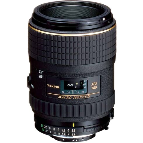 Tokina 100mm f2.8 AT-X M100 AF Pro D Macro Autofocus Lens