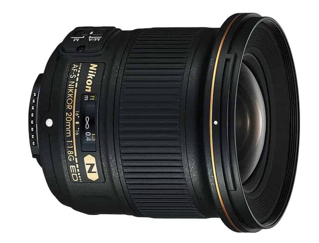 Nikon AF-S NIKKOR 20mm f/1.8G ED Lens