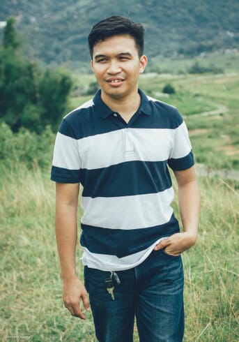 guy posing